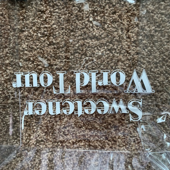 NEW Sweetener World Tour clear tote bag - Picture 2 of 3